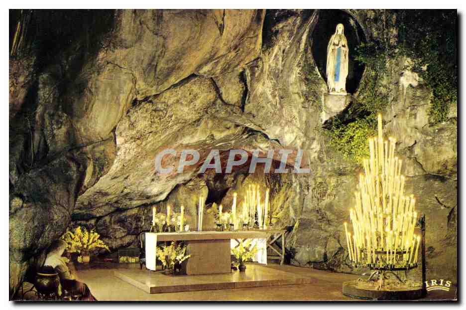 CPM Lourdes La Grotte Miraculeuse