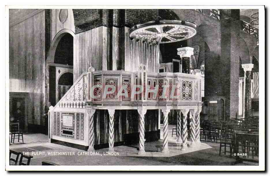 CPM The Pulpit Westminster Cathedrale London