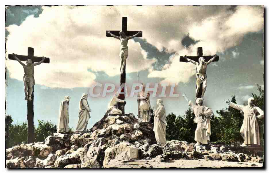 CPM Calvaire De Pontchateau Station Jesus Meurt En Croix
