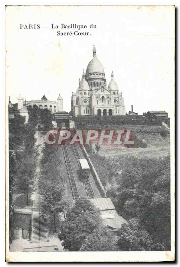 CPA Paris La Basilique Du Sacre Coeur