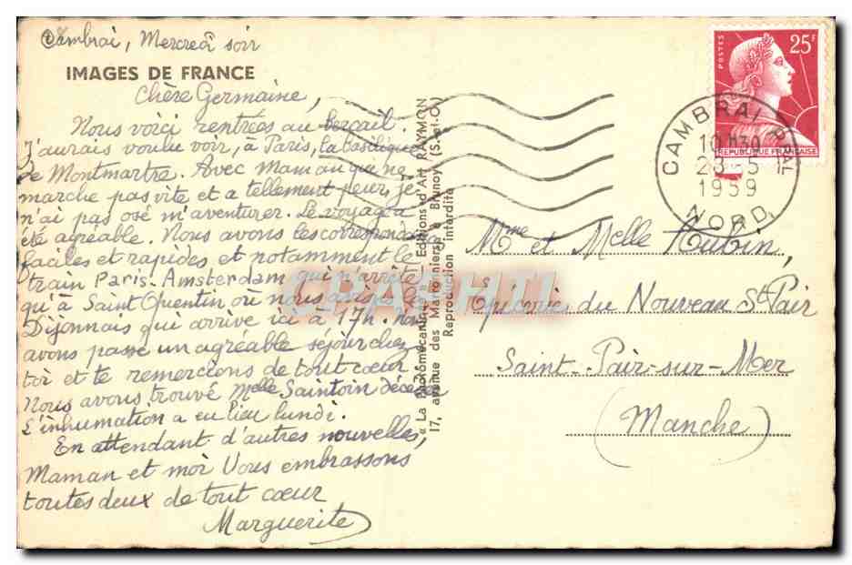 CPM Normandie — Rückseite