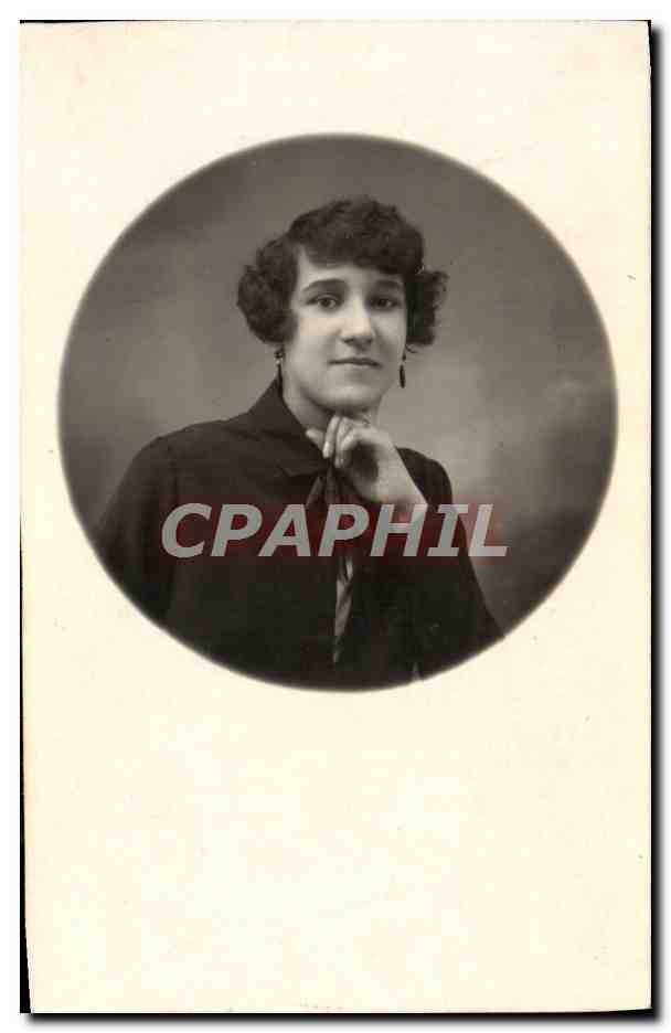 CARTE PHOTO Femme