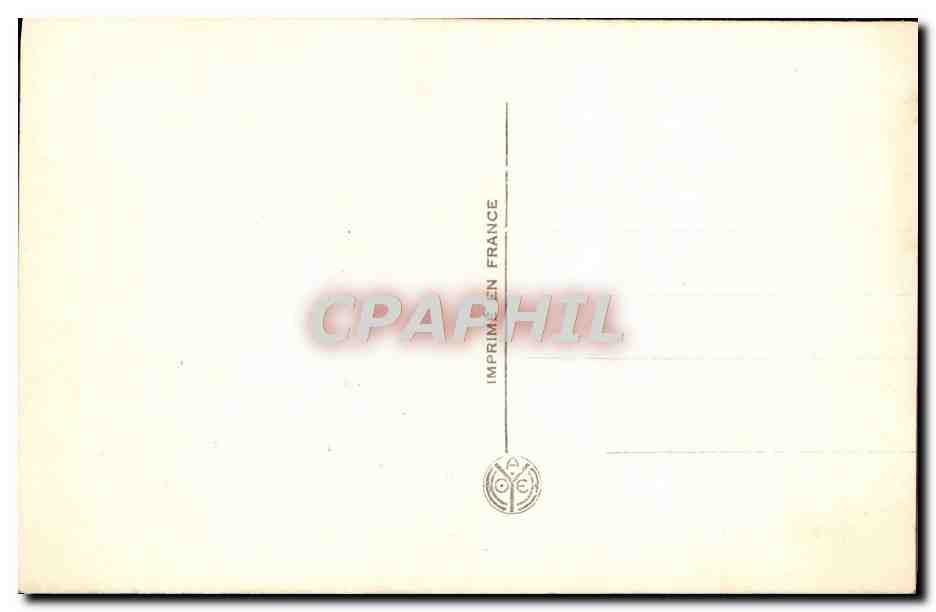 CPA Fleurs — Verso