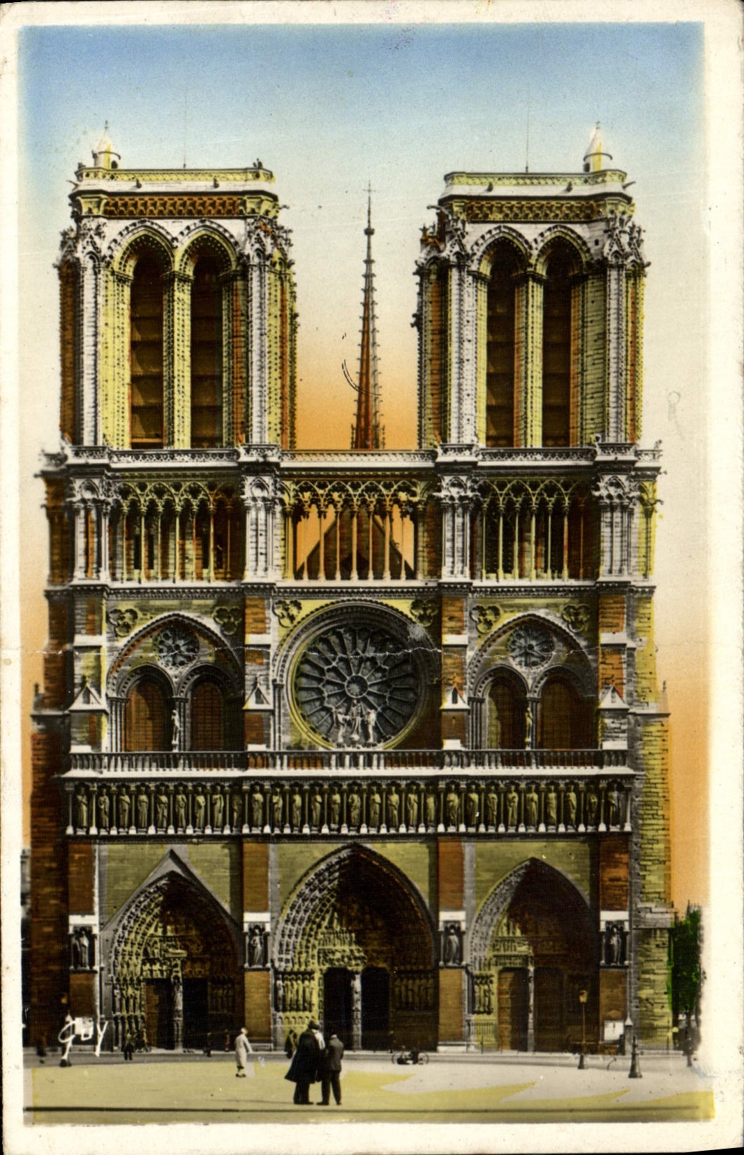 CPM Paris Et Ses Merveilles Notre Dame