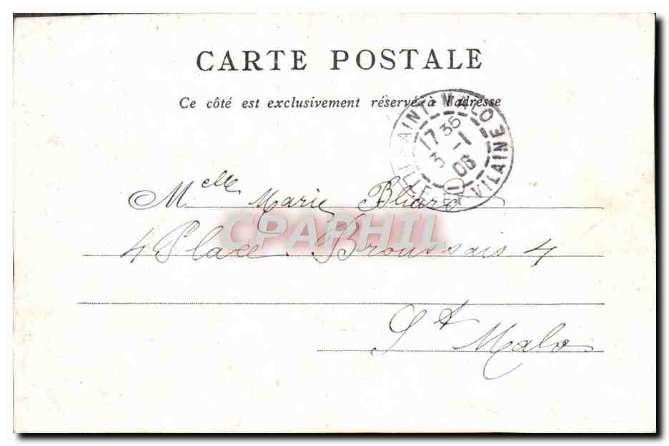 CPA Opera Edite Par Le Bon Marche Paris — Rückseite