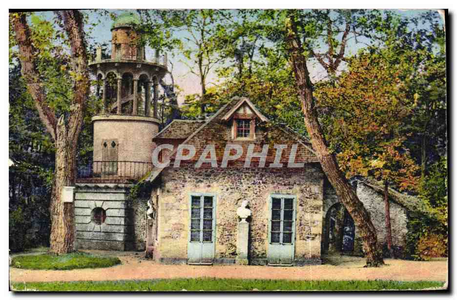 CPA Palais De Versailles Hameau Du Petit Trianon La laiterie et la tour de Malborough 