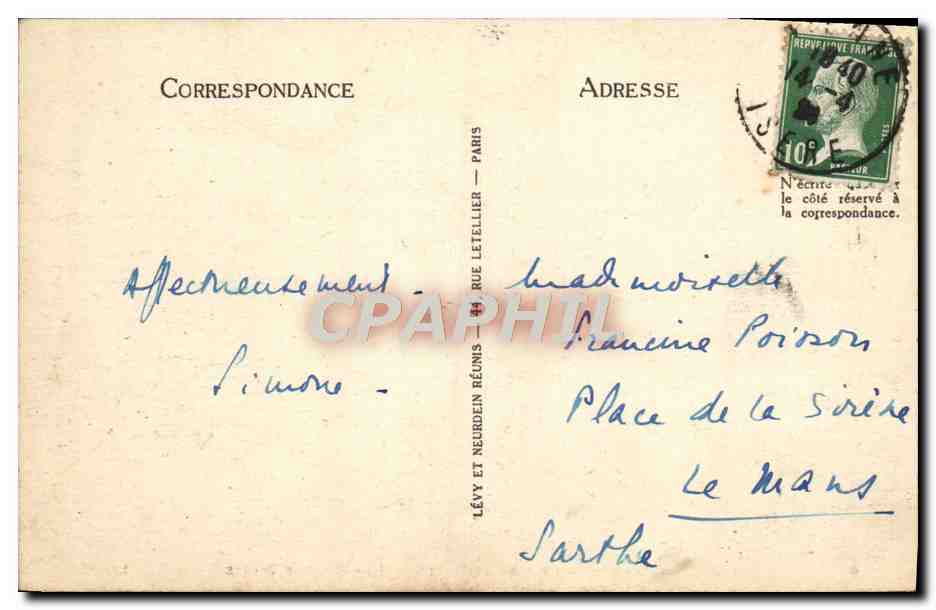 CPA Vienne Panorama Pris De La Batie Les Quatre Ponts — Rückseite