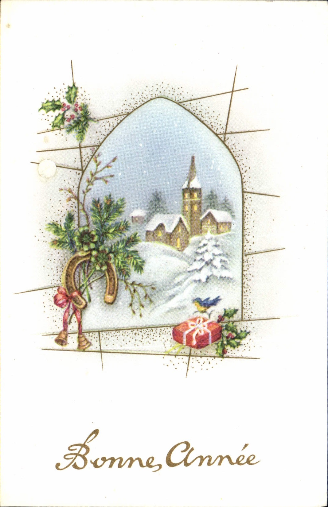 CPA Bonne Annee