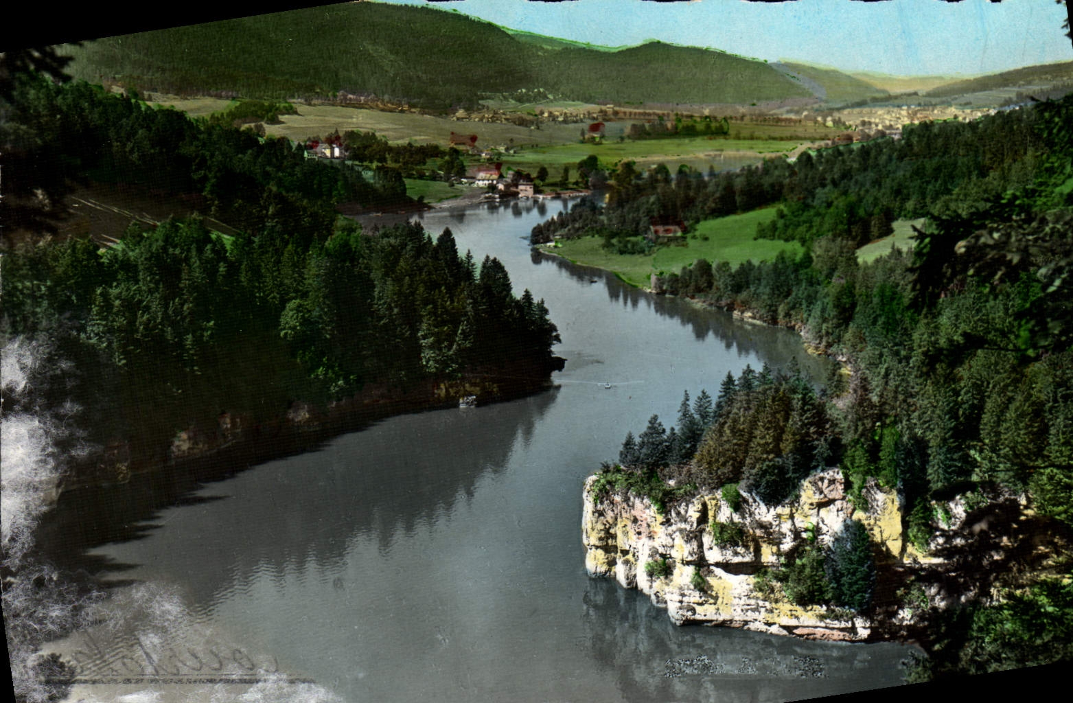 Les Bassins du Doubs — Frontière Franco-Suisse — Édition La Franche-Comté Pittoresque