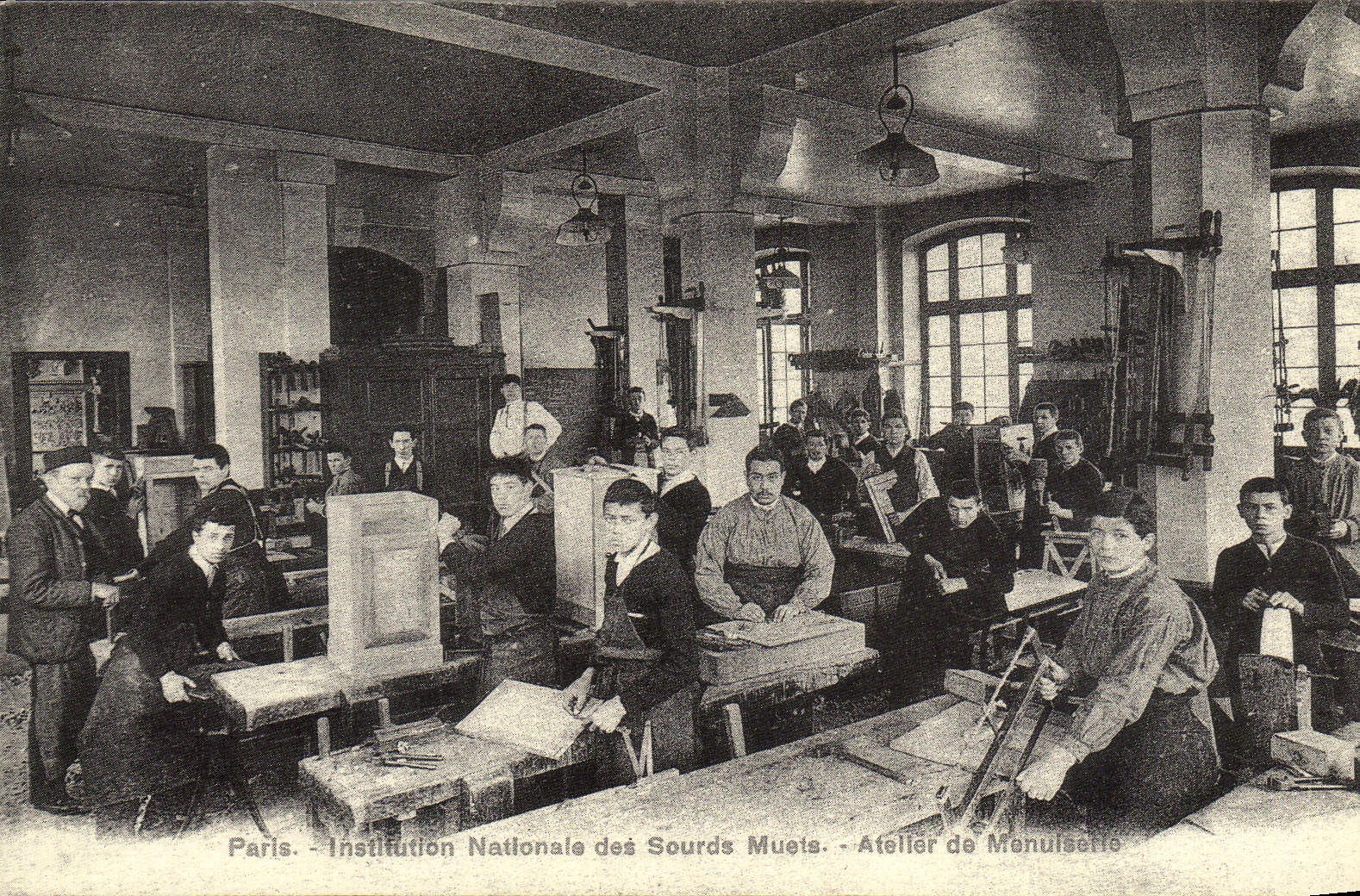 REPRO Paris Instution Naionale Des Sourds Muets