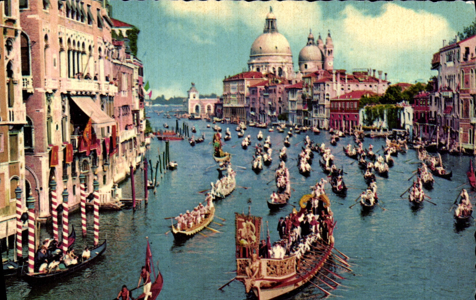 CPM Venezia Canal Grande e Regata Storica