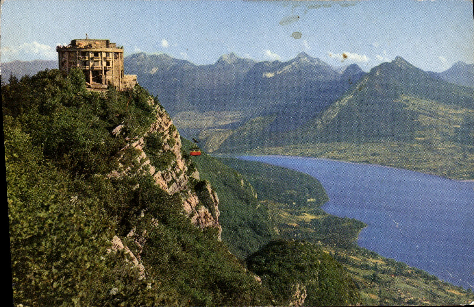 Lac d'Annecy — Station Supérieure du Téléphérique du Mont Veyrier — Éditions G. Mouchet