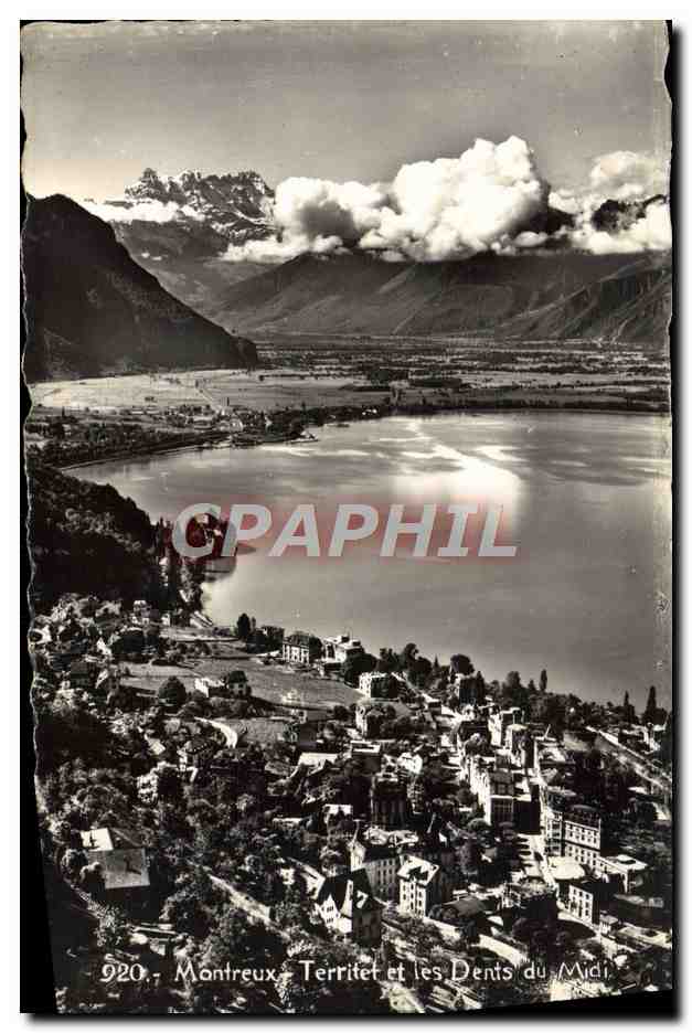 CPM Montreux Territet et les dents du Midi