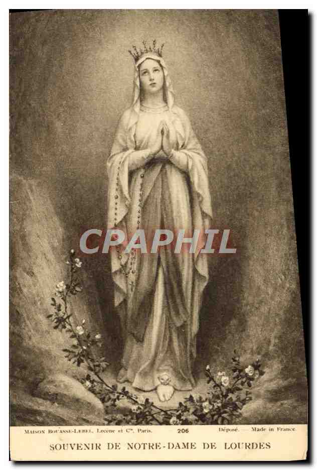 CPA Lourdes Souvenir De Notre Dame