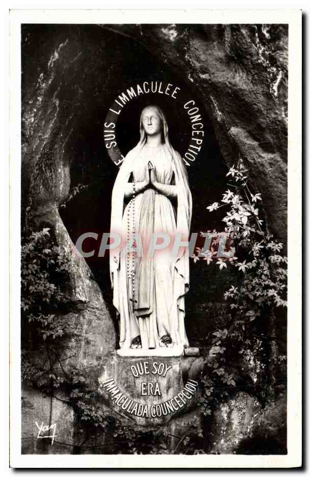CPA Lourdes La Vierge et la Mircouleuse