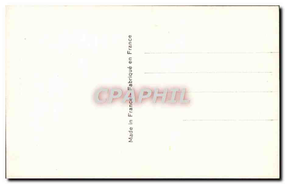 CPA Fleurs — Verso