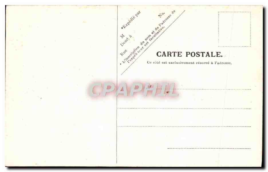 CPA Lourdes Interieur du Rosaire — Verso