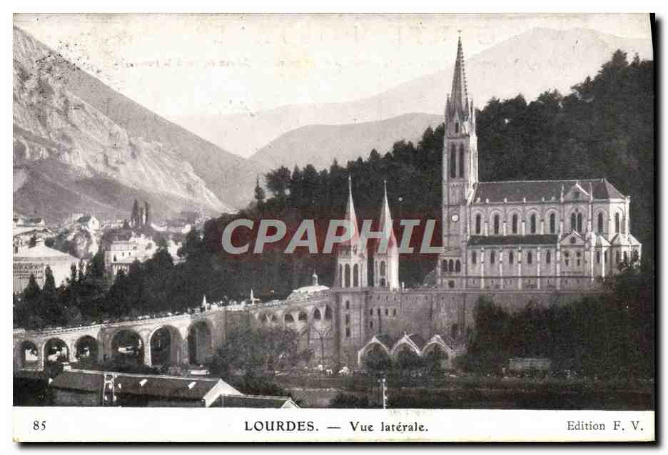 CPA Lourdes Vue Generale 