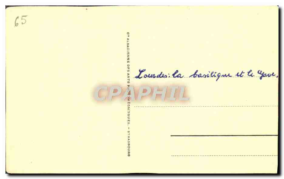 CPA Lourdes  — Verso