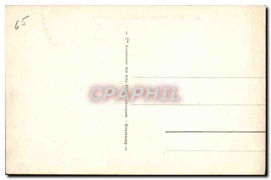 CPA Lourdes Benediction Des Malades — Verso