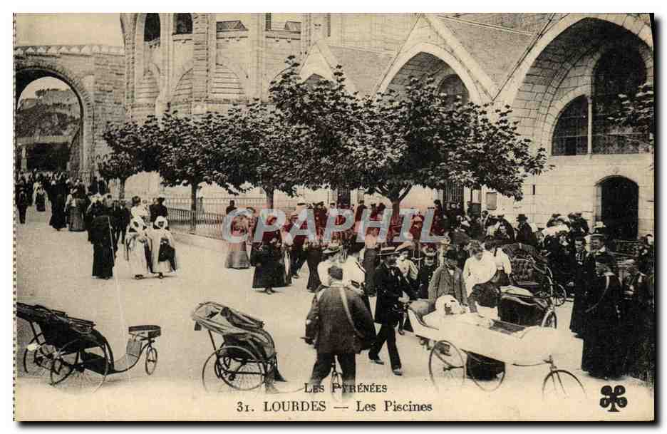 CPA Lourdes Les Piscines