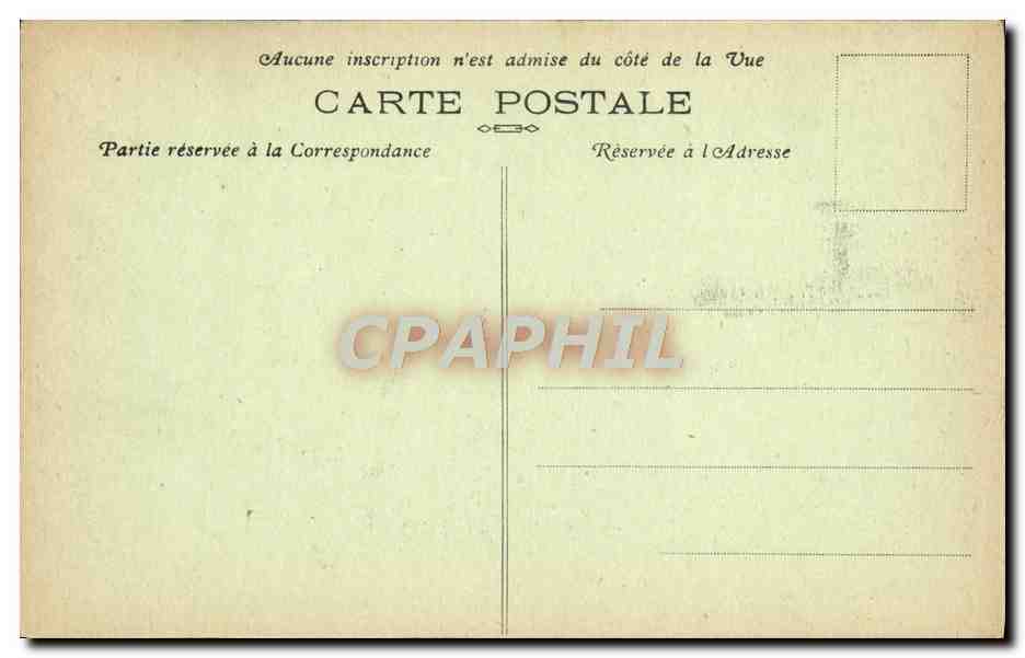 CPA Lourdes Les Robinets de la Source Miraculeuse — Verso