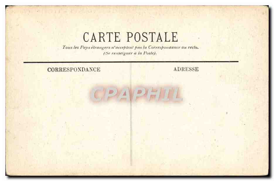 CPA Lourdes La Priere aux Piscines — Verso