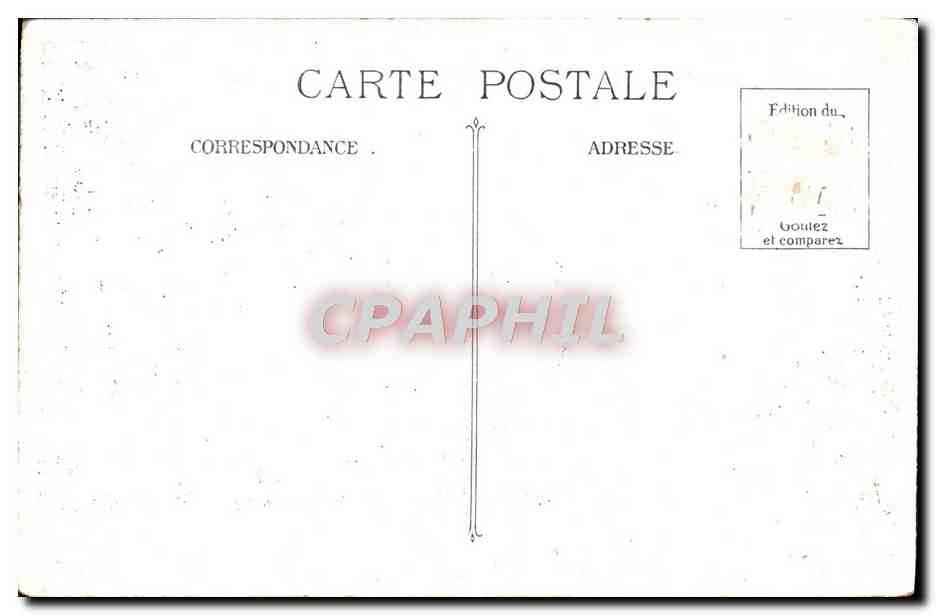 CPA Lourdes Le Calvaire Breton — Verso
