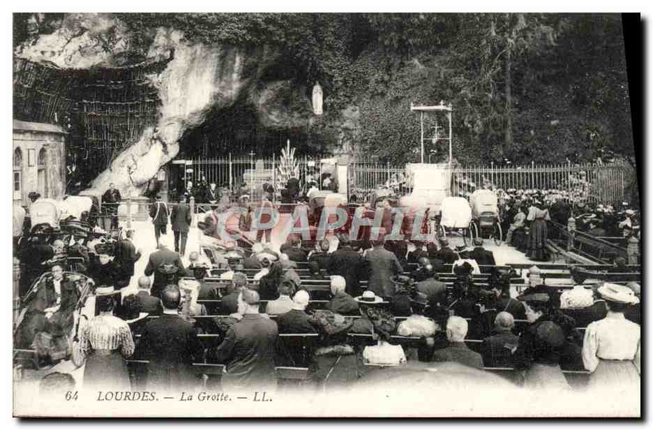 CPA Lourdes La Grotte