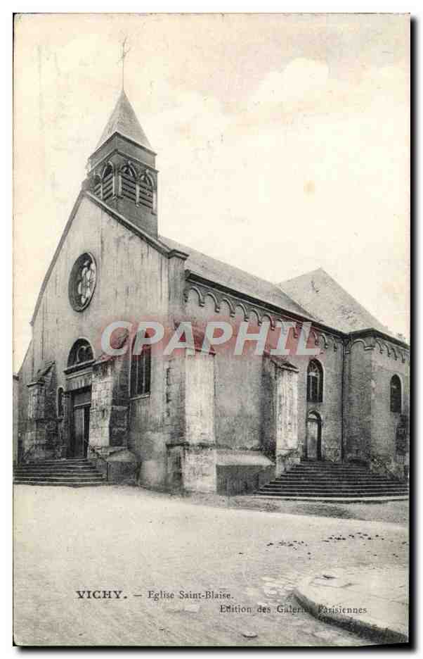 CPA Vichy Eglise Saint Blaise