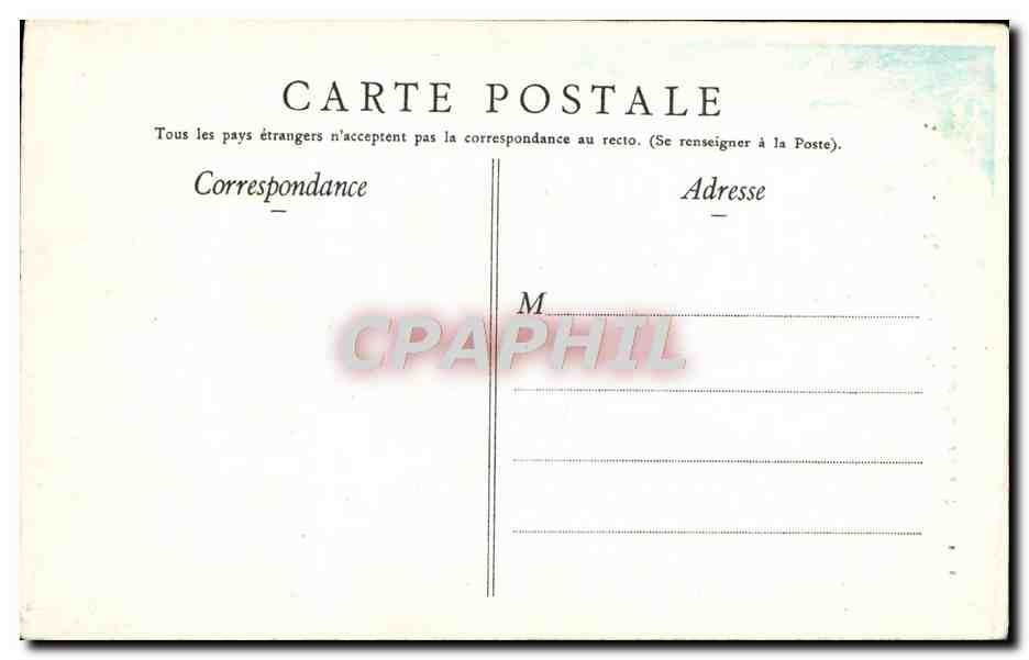 CPA Vichy Eglise Saint Blaise — Verso