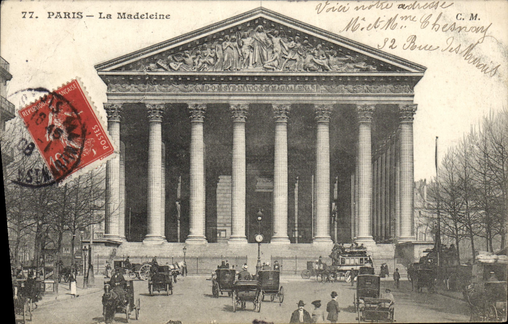 CPA Paris La Madeleine