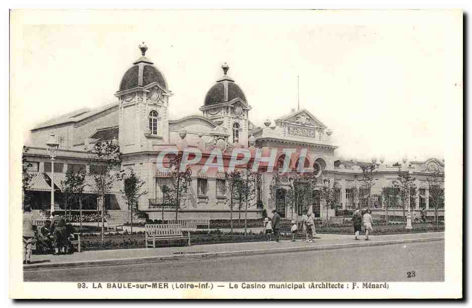 CPA La Baule Sur Mer Le Casino municipal