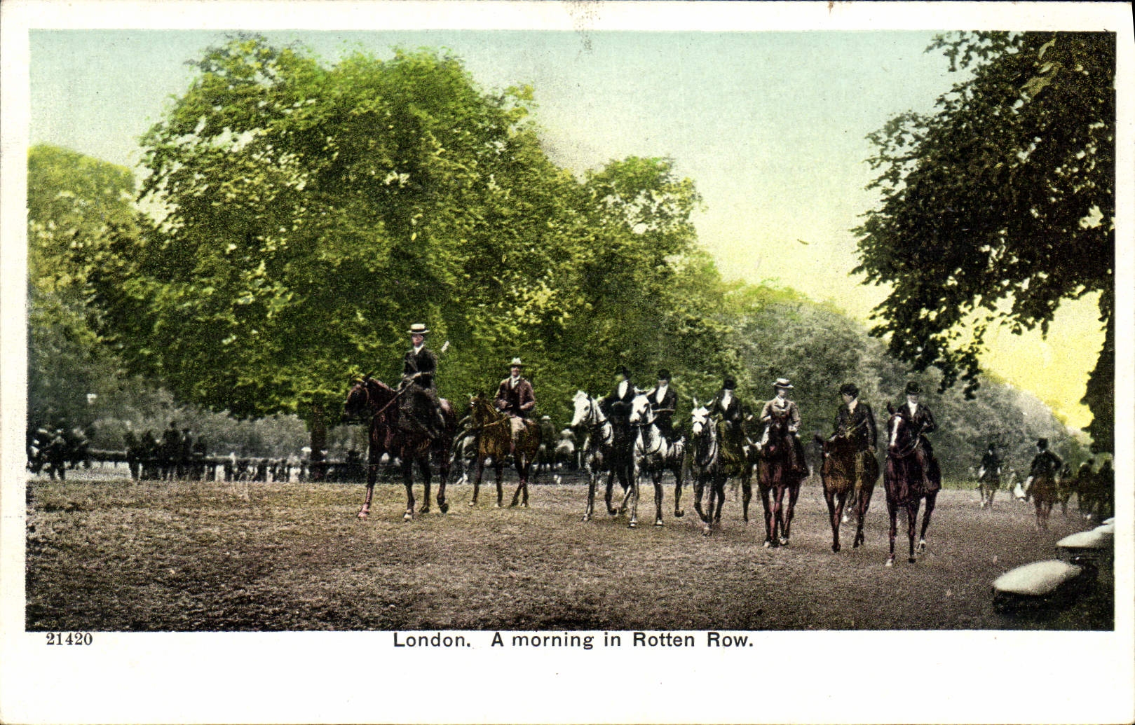 CPA London A Morning in Rotten Row