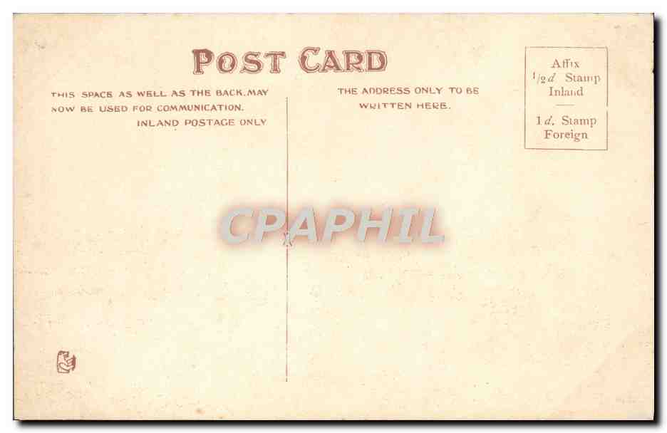 CPA London Hotels Cecil and Savoy — Rückseite
