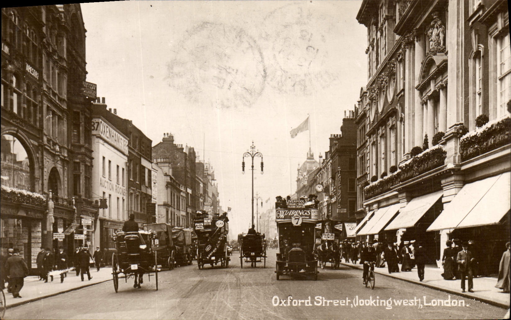 CPA London Oxford Street Looking West