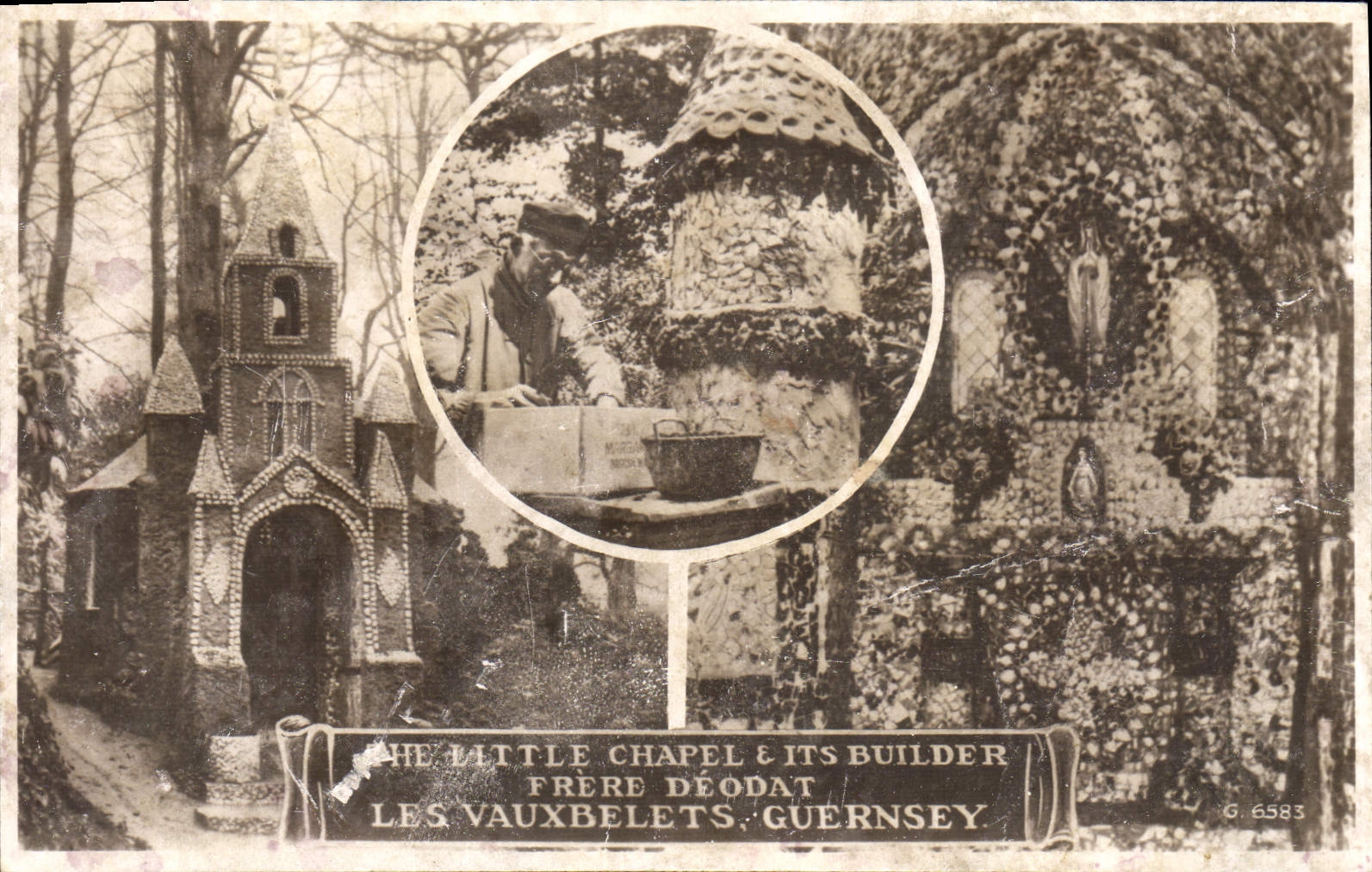 CPA Guernsey Les Vauxbelets 