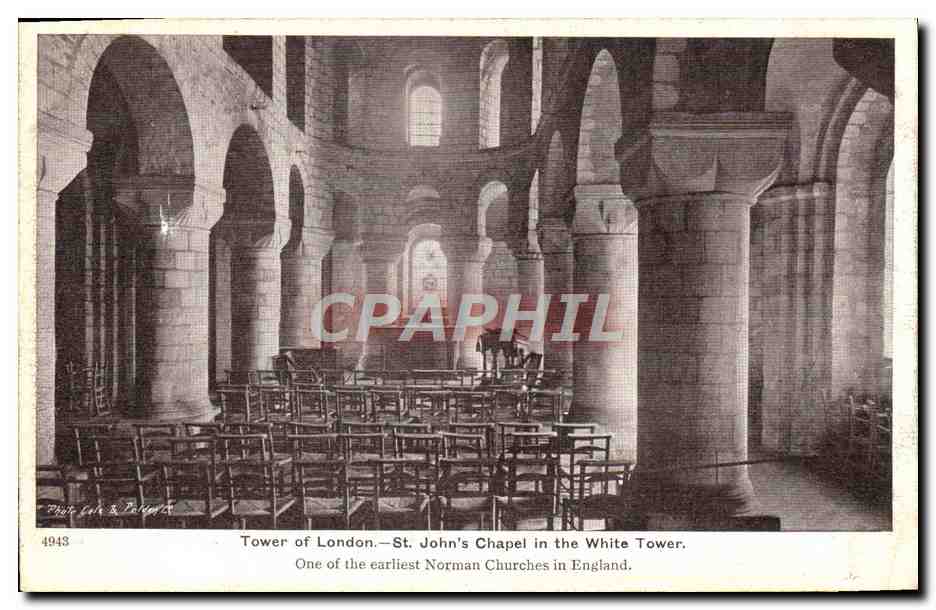 CPA London St John's Chapel in the white Tower