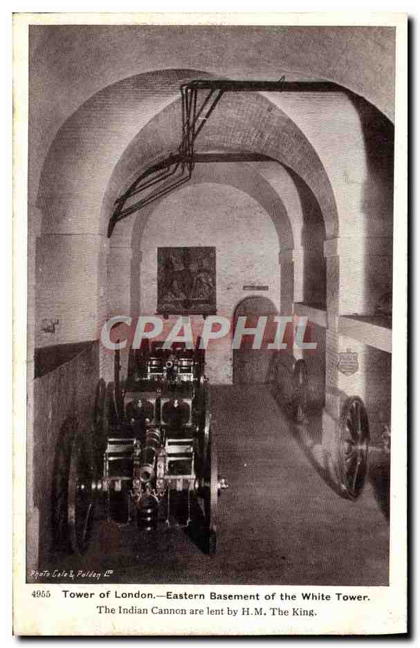 CPA London Tower od Lond Eastern Basment of The white Tower