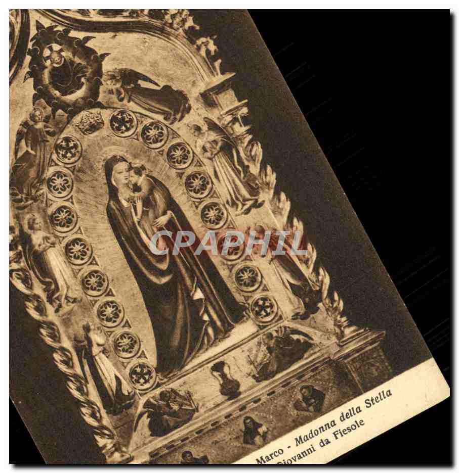 Madonna della Stella in Fiesole — Skulptur von Giovanni da Fiesole — Verlag Marco