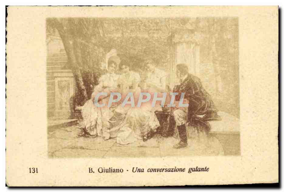 CPA Giuliano Una Conversazione galante