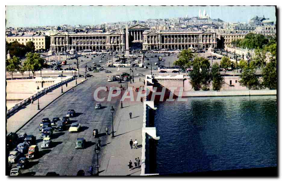 CPM Paris Place de kla Concorde