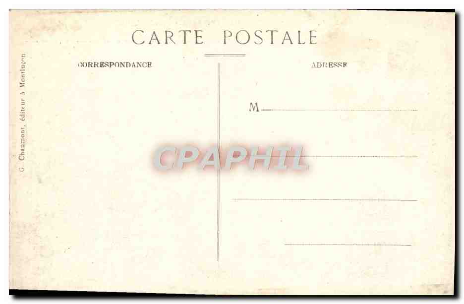 CPA Viaduc Des Fades Sur La Sioule — Rückseite