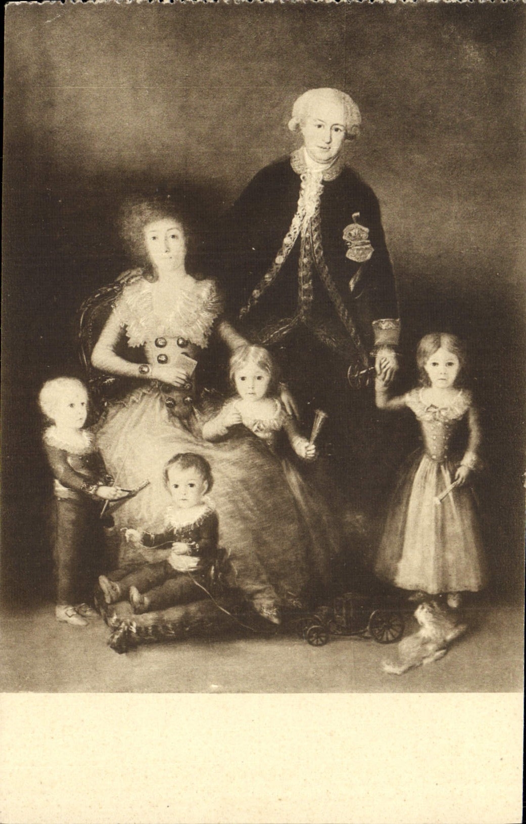 La famille du Duc d'Osuna — Goya — Musée du Prado, 739