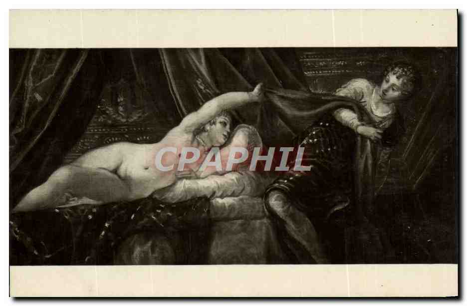 CPA Tinoretto Museo del Prado La Castidad de Joseph