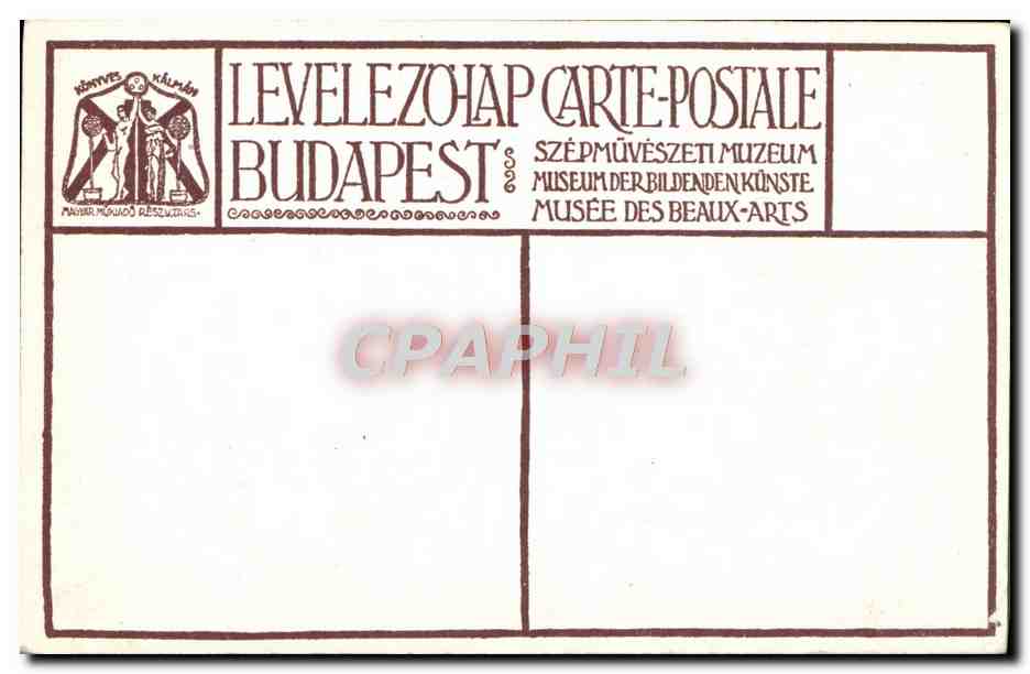 CPA La mise au tombeau  — Rückseite