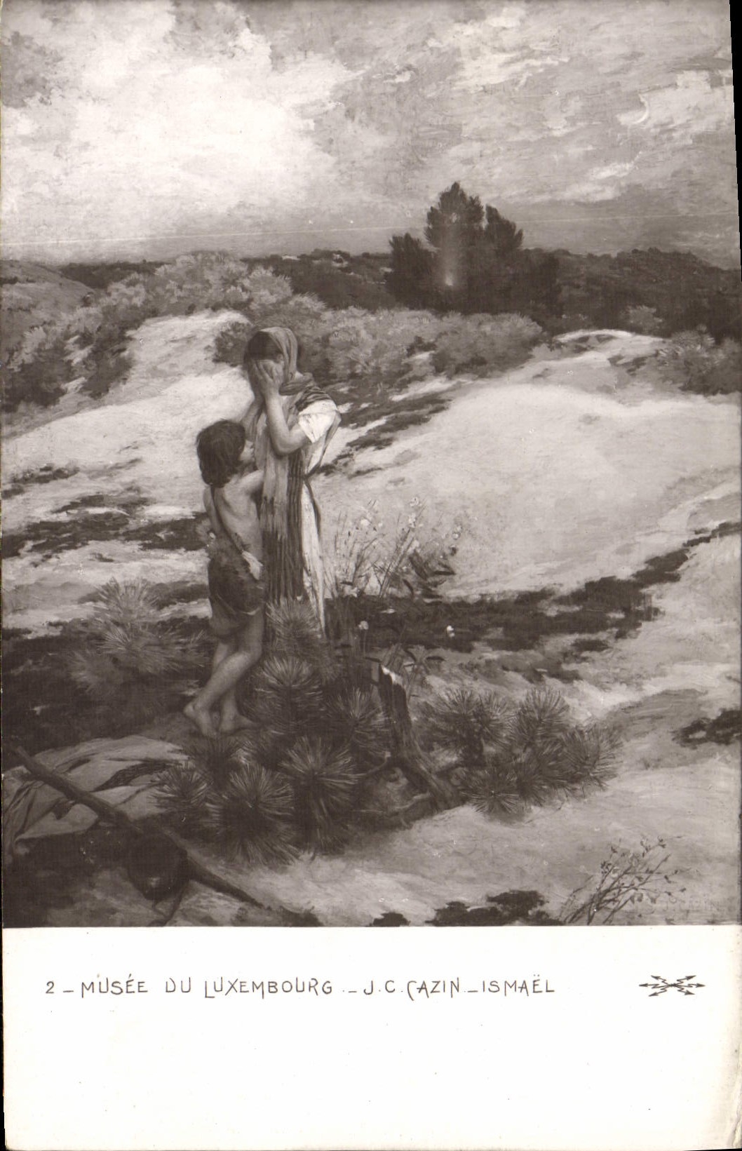 CPA Musee Du Luxembourg Cazin Ismael