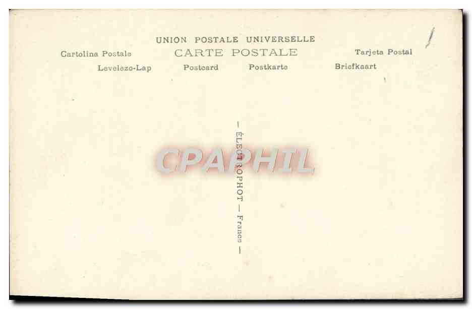 CPA Musee Du Luxembourg Cazin Ismael — Verso