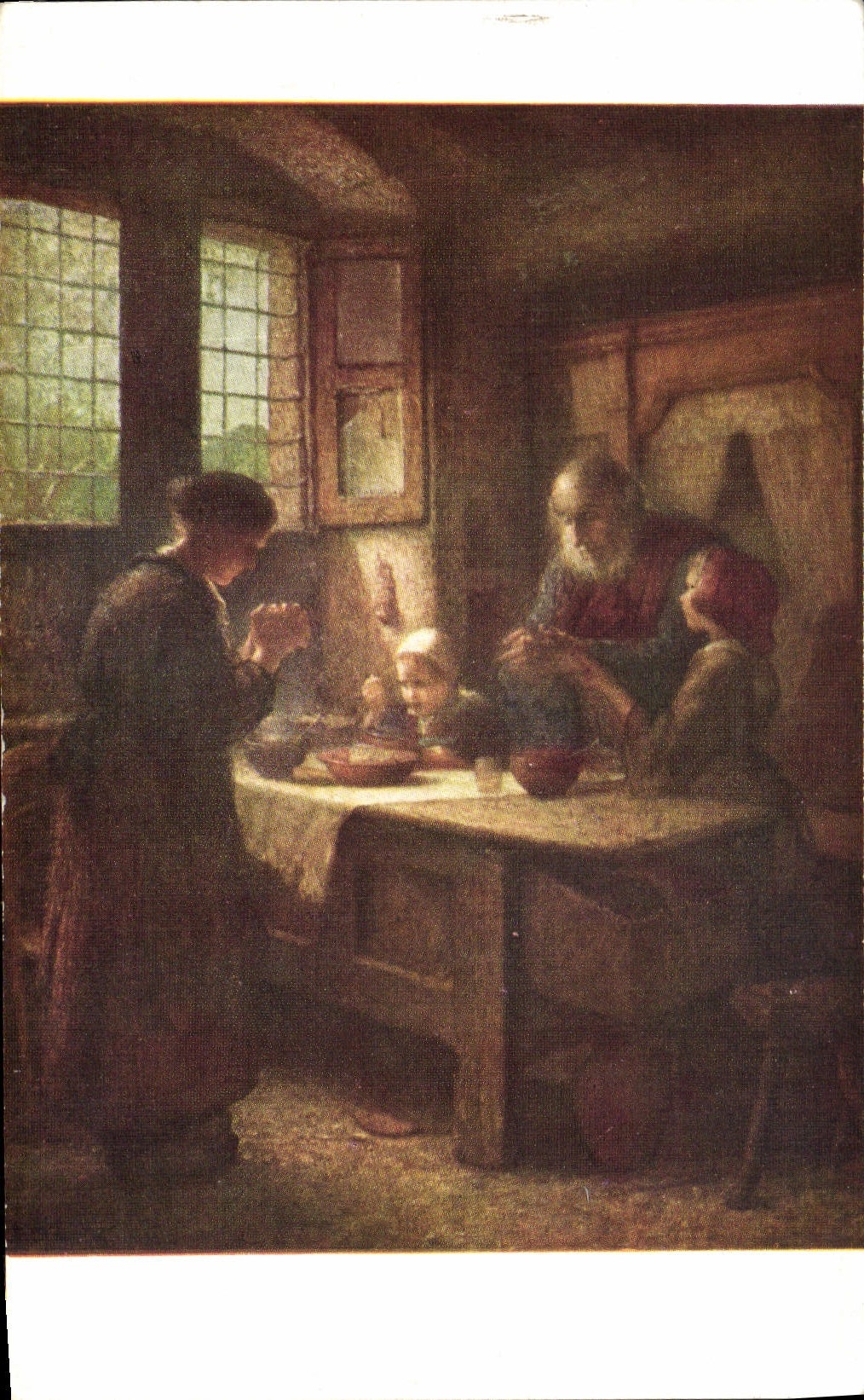 CPA Lucas Benedicite Musee du Luxembourg