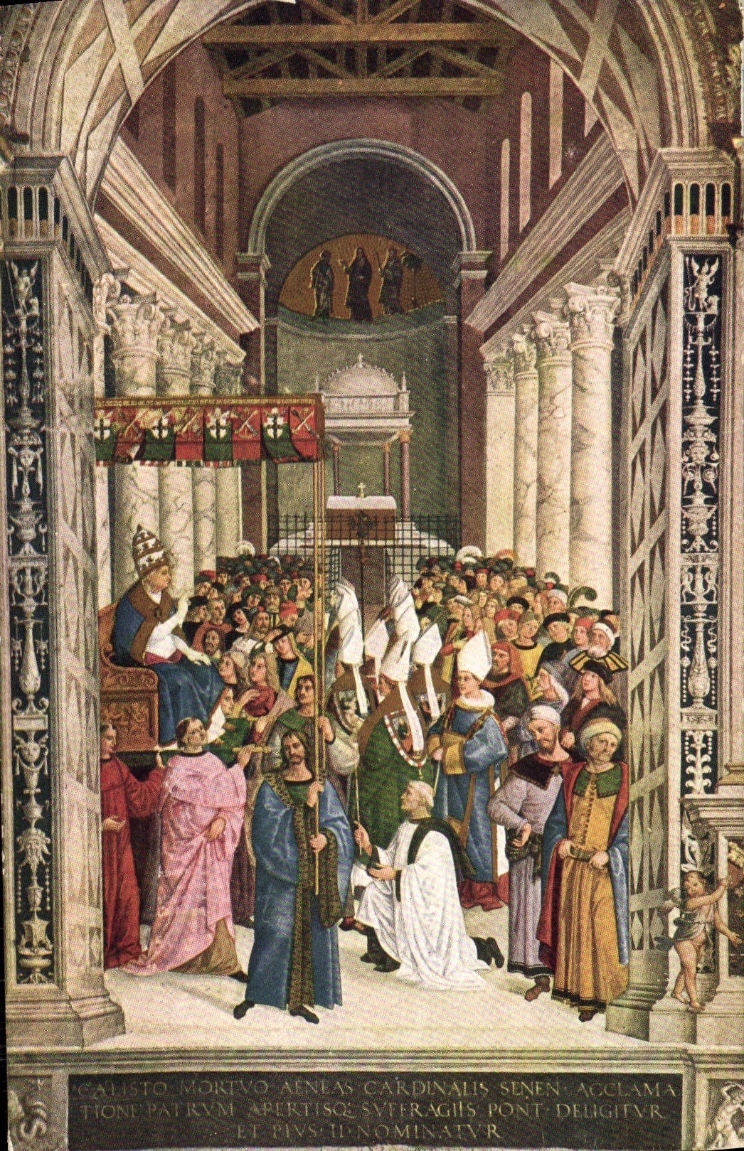 CPA Siena Libreria del Duomo Pinturicchio 